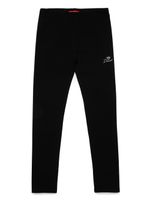 Diesel Kids legging Penchy à logo brodé - Noir