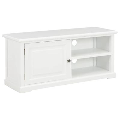 Tv-meubel 90x30x40 cm hout wit