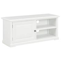 Tv-meubel 90x30x40 cm hout wit