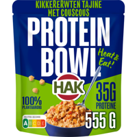HAK Kikkererwten Tajine Protein Bowl 555g bij Jumbo