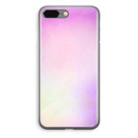 Flow mist pastel: iPhone 8 Plus Transparant Hoesje