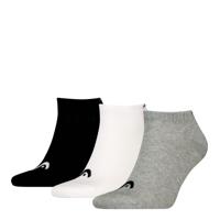 HEAD Sneakersokken Training 3-pack Grijs / Wit / Zwart-39/42