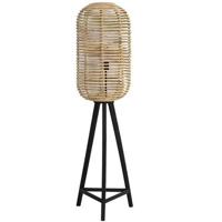 Rotan Vloerlamp Naturel - Ø36xH140 cm