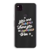 Right Place: Google Pixel 4a 5G Transparant Hoesje