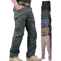 Voor heren Cargohosen Cargo-broek Vechtbroek Tactische broek Effen Kleur Ripstop Ademend Uitgaan Streetwear Ontwerper Casual Zwart Groen Lightinthebox