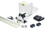 Festool Festool TSC 55 5,0 KEBI-Plus/XL-FS Accu Invalcirkelzaag 18V 5.0Ah in Systainer met Geleiderail FS 1400/2 - 577391