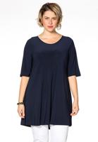 Yoek Tunic wide bot v back | Blauw | Maat XXL Yoek Tunic wide bot v back | Blauw | Maat XXL