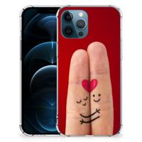 iPhone 12 | 12 Pro Anti Shock Bumper Case Liefde - Origineel Romantisch Cadeau