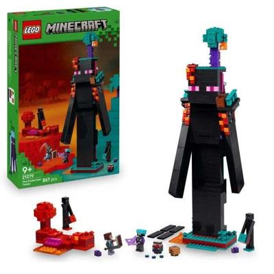 LEGO Minecraft 21279 Enderman's Toren - Bouwset voor jongens vanaf 9 jaar