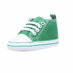 Playshoes sneakers uni groen Maat