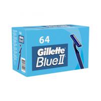64 Stuks Gillette Blue II Wegwerpscheermesjes