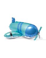 HEMA Folieballon 3D Vliegtuig Blauw HEMA Folieballon 3D Vliegtuig Blauw