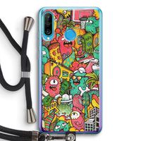 Vexx City: Huawei P30 Lite Transparant Hoesje met koord