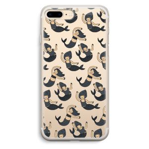 Zeemeermin: iPhone 7 Plus Transparant Hoesje
