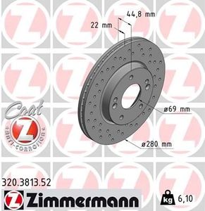 Remschijf SPORT REMSCHIJF COAT Z 320381352