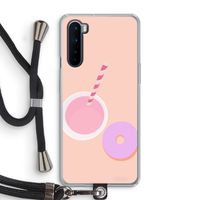 Donut: OnePlus Nord Transparant Hoesje met koord