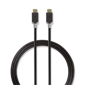 Nedis USB-Kabel | USB-C Male naar USB-C Male | 5 Gbps | 1 m | 1 stuks - CCBW64700AT10 CCBW64700AT10