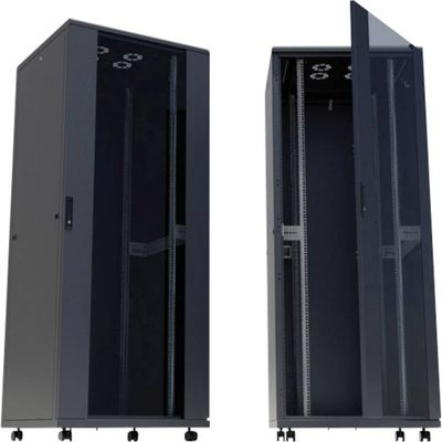 Intellinet 713467 19inch-patchkast (b x h x d) 600 x 1728 x 800 mm 36 HE Zwart (RAL 9005)