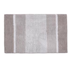 Differnz Fading badmat 100% microfiber - geschikt voor vloerverwarming - 60 x 90 cm - taupe