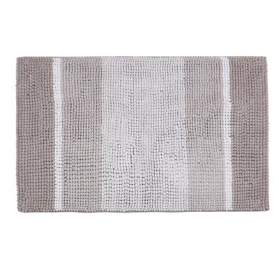 Differnz Fading badmat 100% microfiber - geschikt voor vloerverwarming - 60 x 90 cm - taupe