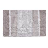 Differnz Fading badmat 100% microfiber - geschikt voor vloerverwarming - 60 x 90 cm - taupe