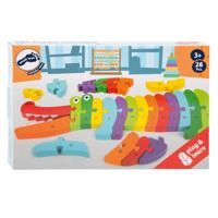 Small Foot houten krokodil puzzel, 26dlg.