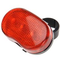 Fietsverlichting - achterlicht - rood - LED - op batterijen - thumbnail