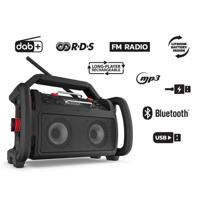 Perfectpro RP2 ROCKPRO Bouwradio Oplaadbaar DAB+ Bluetooth Perfectpro RP2 ROCKPRO Bouwradio Oplaadbaar DAB+ Bluetooth
