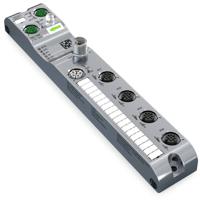 WAGO 765-1204/100-000 Passieve sensor/actorbox M12-verdeler met metalen schroefdraad 1 stuk(s) - thumbnail