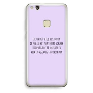 Regenboog: Huawei Ascend P10 Lite Transparant Hoesje