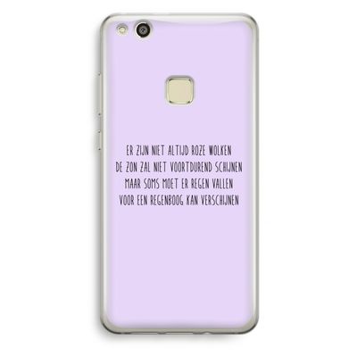 Regenboog: Huawei Ascend P10 Lite Transparant Hoesje