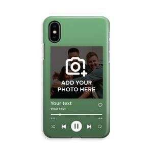 Music Player: iPhone Xs Volledig Geprint Hoesje
