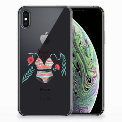 Apple iPhone Xs Max Telefoonhoesje met Naam Boho Summer Apple iPhone Xs Max Telefoonhoesje met Naam Boho Summer