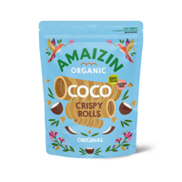 Amaizin Coco crispy rolls original (bio) 140 gram