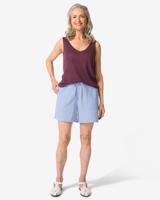 HEMA Dames Korte Broek Kai Blauw (blauw)