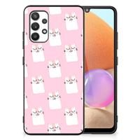 Samsung Galaxy A32 4G | A32 5G Enterprise Editie Dierenprint Telefoonhoesje Sleeping Cats