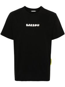 BARROW t-shirt en coton à logo imprimé - Noir