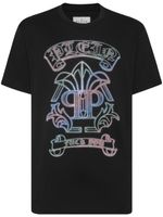 Philipp Plein t-shirt Gothic Banner à ornements en cristal - Noir