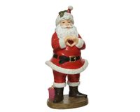 Kerstman poly l7.80b10h21cm rood - Decoris Kerstman poly l7.80b10h21cm rood - Decoris
