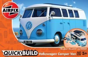 Airfix Quickbuild VW Camper Van Blauw