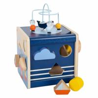 Small Foot - houten activiteitenkubus oceaan