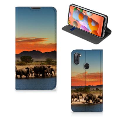 Samsung Galaxy M11 | A11 | Hoesje maken | Olifanten