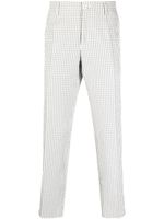 Golden Goose pantalon à carreaux vichy - Blanc