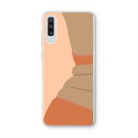 Bikini: Samsung Galaxy A70 Transparant Hoesje