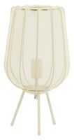 Light & Living Tafellamp 'Plumeria' 45cm hoog, kleur Zand