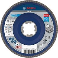 Bosch Accessoires X-LOCK Lamellenschijf Best for Metal recht, kunststof, Ø115mm, G 120, X571 - 1 stuk(s) - 2608619208