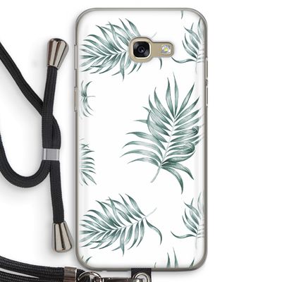 Simple leaves: Samsung Galaxy A5 (2017) Transparant Hoesje met koord
