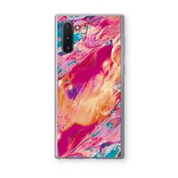 Pastel Echoes: Samsung Galaxy Note 10 Transparant Hoesje