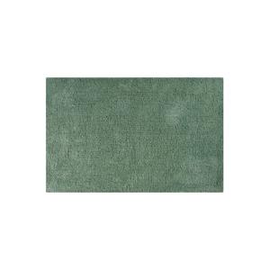 MSV Badkamerkleedje/badmat voor de vloer - groen - 45 x 70 cm - Badmatjes