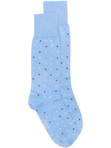 Paul Smith chaussettes Ernest Letters - Bleu